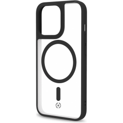 Custodia celly magmatt iphone 14 6.1"/nero/trasparente [magmatt1025bk]