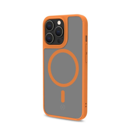 Custodia celly magmatt iphone 14 pro max 6.1"/giallo [magmatt1027yl]