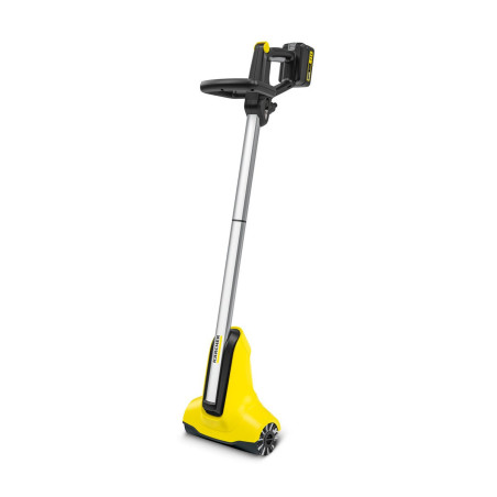 Lavapavimenti karcher pcl 3-18 a batteria 2.5ah nero/argento/giallo