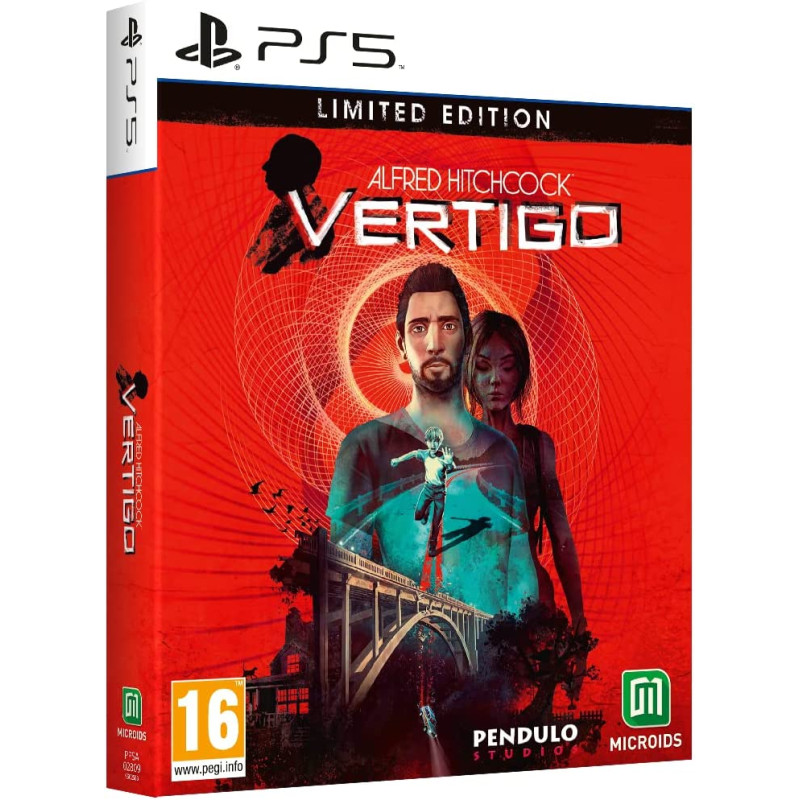 Videogioco ps5 microids alfred hitchcock vertigo limited edition