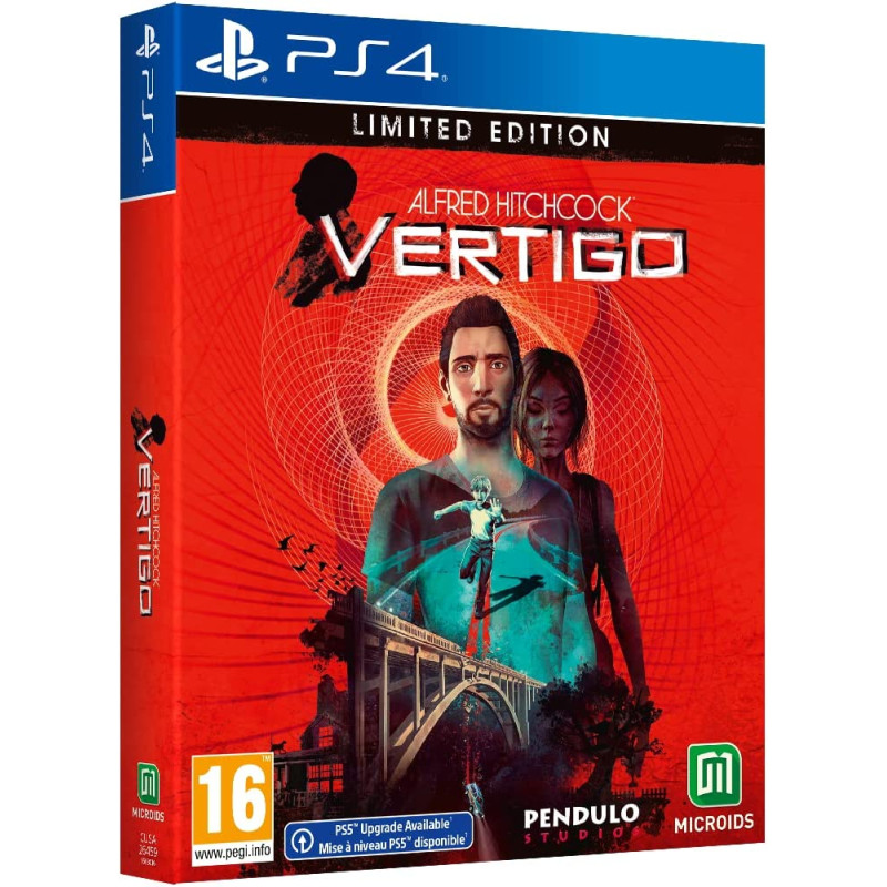 Videogioco ps4 alfred microids hitchcock vertigo limited edition