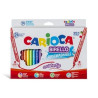 Pennarello carioca cf24 bi-tip birello superwashable 24 pennarelli