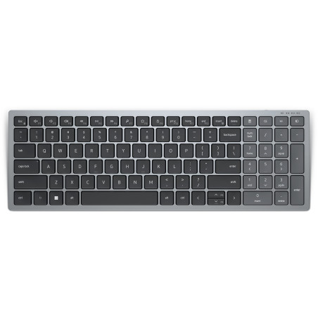 Tastiera dell kb740 bluetooth qwerty italiano grigio/nero [kb740-gy-r-itl]