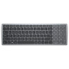 Tastiera dell kb740 bluetooth qwerty italiano grigio/nero [kb740-gy-r-itl]