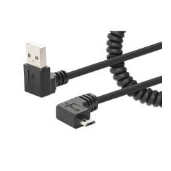 Cavo manhattan di ricarica usb-a a micro-usb 1m 300v 10ms