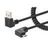 Cavo manhattan di ricarica usb-a a micro-usb 1m 300v 10ms