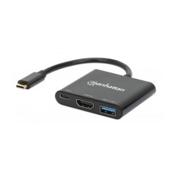 Docking station manhattan usb-c e trade a hdmi 3in1 con power