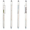 Penna a sfera intellinet multifunzione 5 in 1 con cacciavite bolla-righello