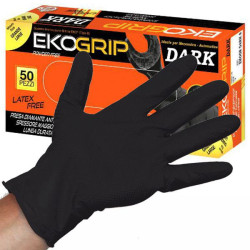 Guanti da lavoro gardening eko grip nitrile senza polvere xxl 50pz