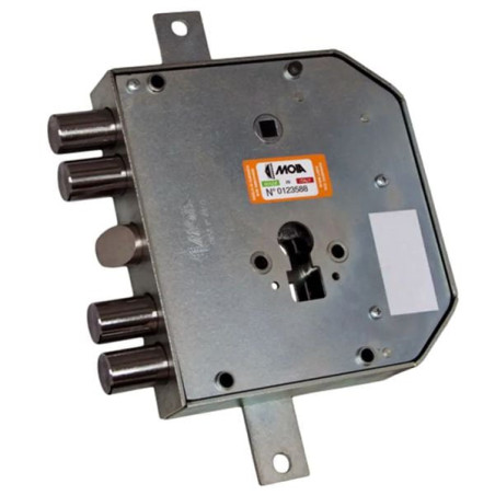 Serratura moia serreture sic.triplice dx cil. e73 rte654/220 [654/220dfb]