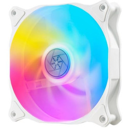 Ventola 120x120 silverstone air blazer 120rw argb120mm bianco [sst-ab120rw-argb]