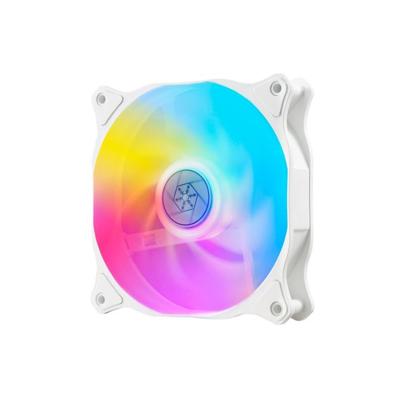 Ventola 120x120 silverstone air blazer 120rw argb120mm bianco [sst-ab120rw-argb]