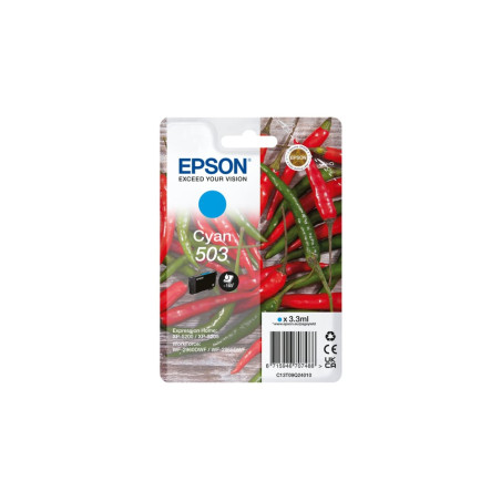 Cartuccia epson 503 3.3ml 165pagine cyan [c13t09q24020]