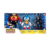 Jakks sonic the hedgehog confezione da 3 personaggi 10cm [408634-rf1]