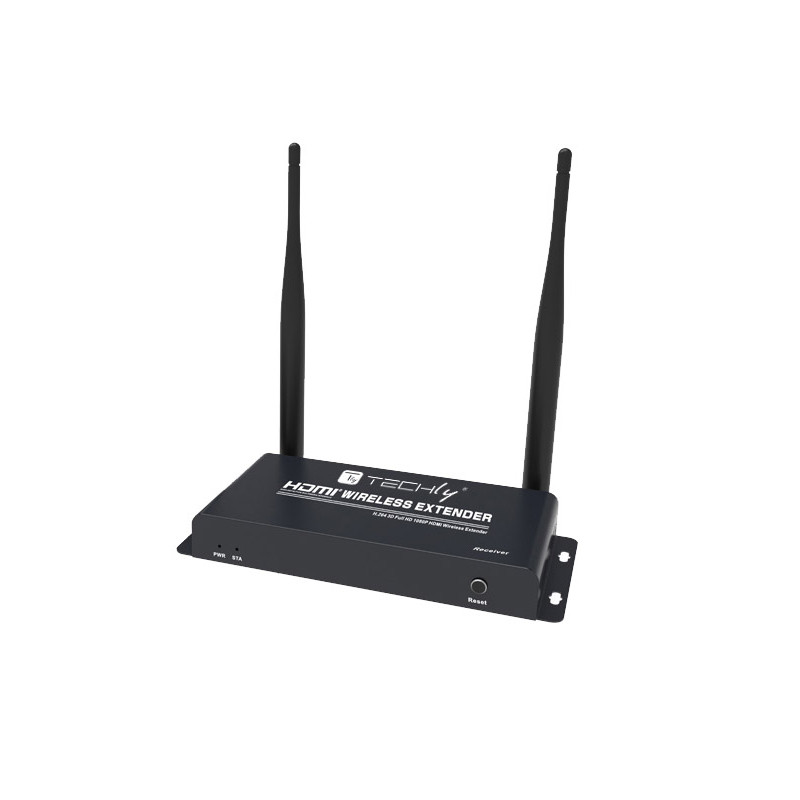 Extender techly wl212r hdmi wireless 200m nero [hdmi-wl212r]
