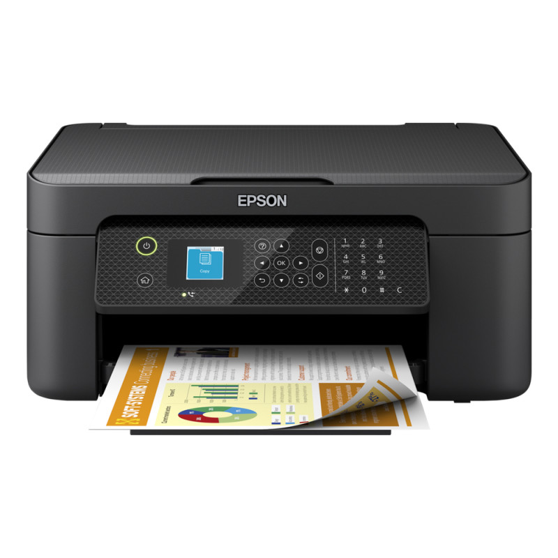 Stampante inkjet epson workforce wf-2910dwf multifunzione a colori