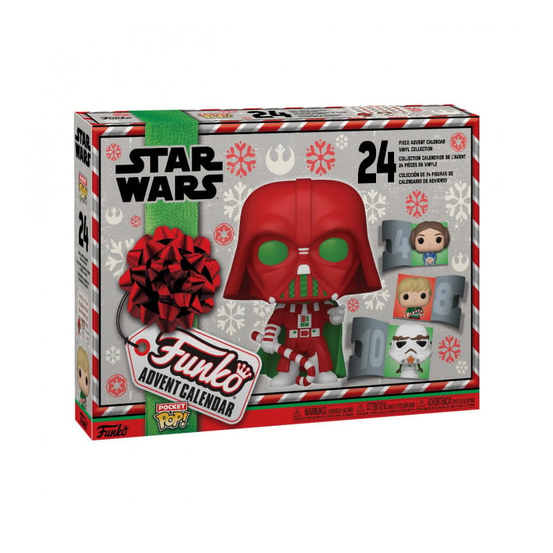 Calendario dell'avvento funko pop con figurine star wars multicolore