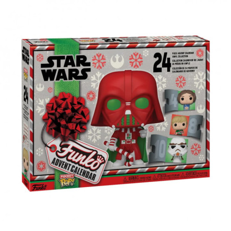 Calendario dell'avvento funko pop con figurine star wars multicolore