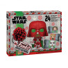 Calendario dell'avvento funko pop con figurine star wars multicolore