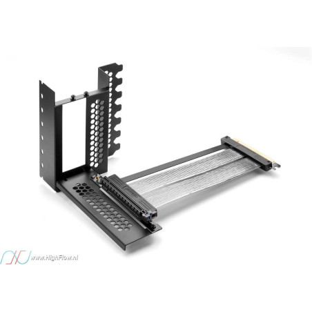 Supporto cablemod per scheda video con cavo riser pcie 4.0 nero [cm-vpb-hd4k-r]