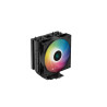 Dissipatore cpu deepcool ag400 bk argb nero/bianco [r-ag400-bkanmc-g-2]
