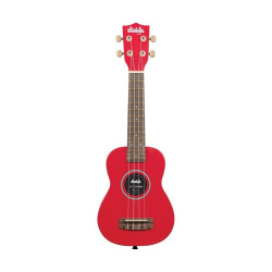 Chitarra ukulele kala ukadelic cherrybomb soprano rosso [uk-cherrybomb]