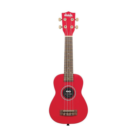 Chitarra ukulele kala ukadelic cherrybomb soprano rosso [uk-cherrybomb]