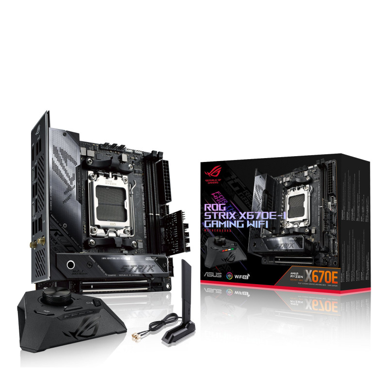Scheda madre asus rog strix x670e-i gaming wifi x670e [90mb1b70-m0eay0]
