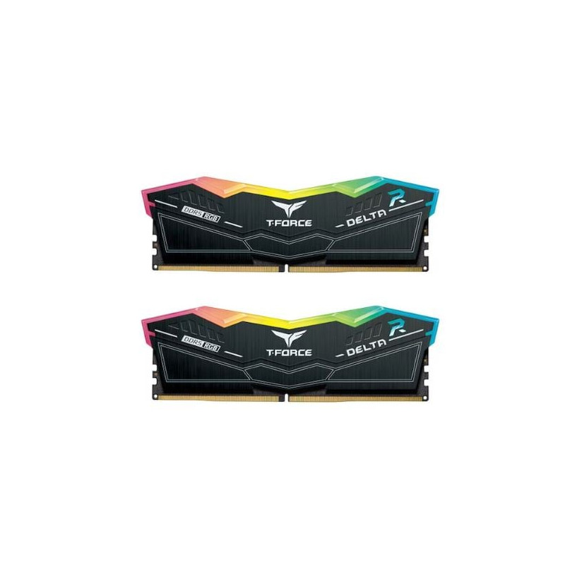 Ram dimm ddr5 32gb team group delta rgb 2x16gb nero [ff3d532g7200hc34adc0]