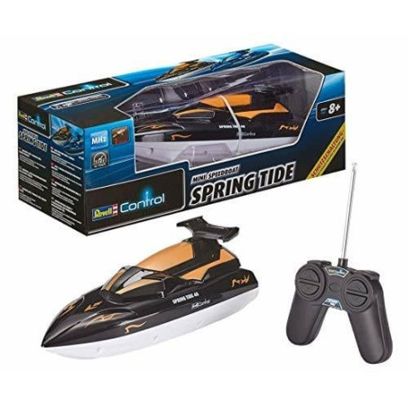 Modellino revell spring tide radiocomandato nero/arancione [24136]