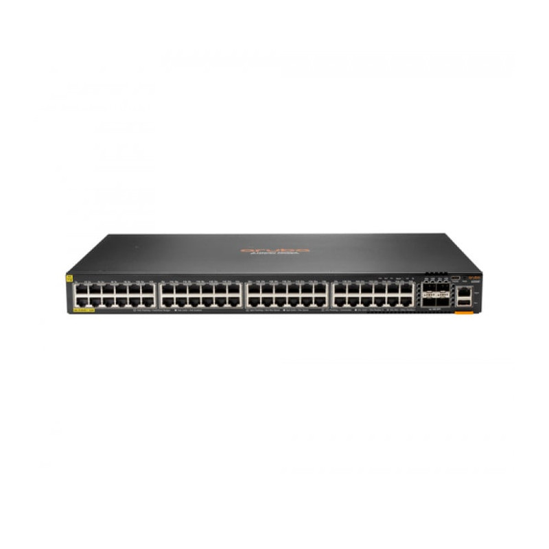 Switch hp aruba 6200f 48g class4 poe 4sfp+ 370w gigabit ethernet