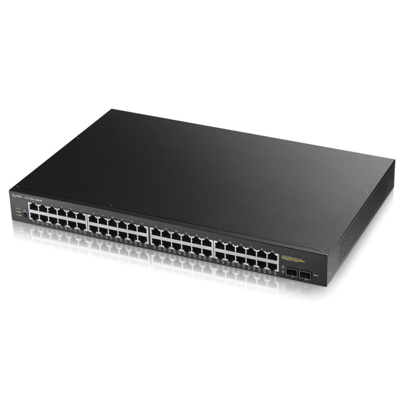 Switch zyxel gs1900-48 48 porte gigabit + 2 sfp [gs1900-48-eu0102f]