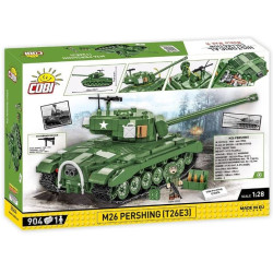 Cobi klocki collezione storica cobi ii carro armato hc wwii m26 pershing