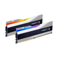 Ram dimm ddr5 64gb g.skill trident z5 rgb 2*32gb cl32 argento [f5-6000j3238g32gx2-tz5rs]