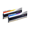 Ram dimm ddr5 64gb g.skill trident z5 rgb 2*32gb cl32 argento [f5-6000j3238g32gx2-tz5rs]