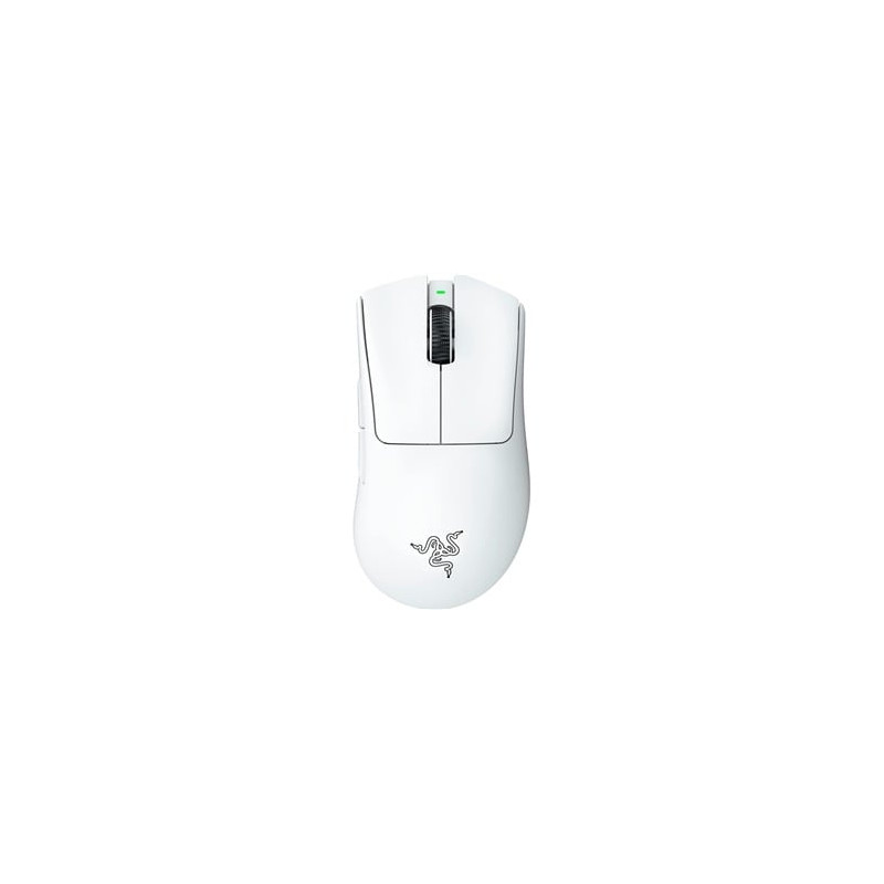 Mouse razer deathadder v3 pro wireless/dx/30000dpi/bianco [rz01-04630200-r3g1]