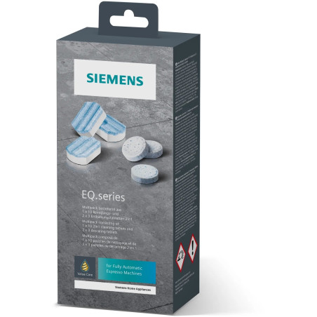 Pastiglie detergenti siemens tz 80003a multipack detergente e disincrostante