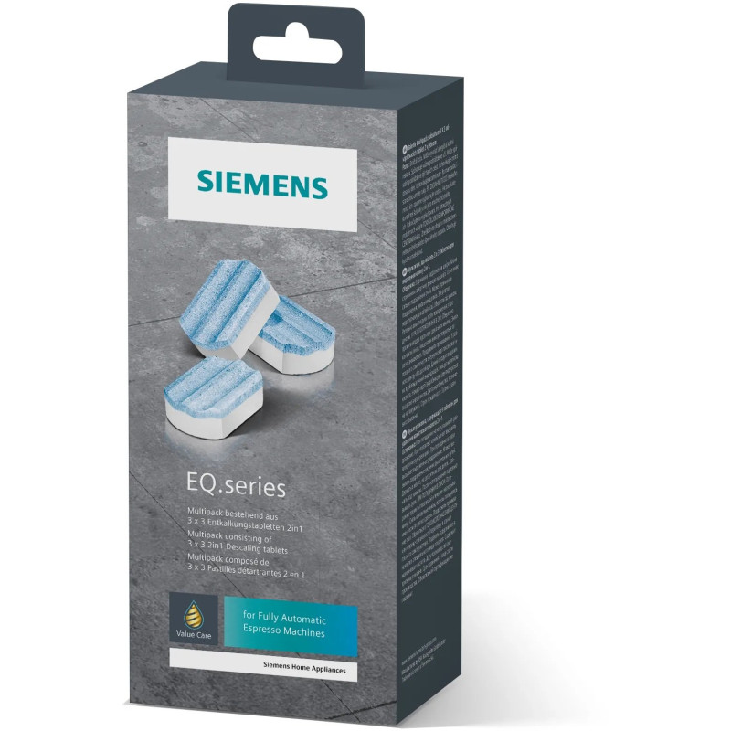 Pastiglie detergenti siemens tz 80032a multipack disincrostante multicolore