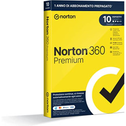 Antivirus symantec norton 360 premium 75gb 10 device 1 anno
