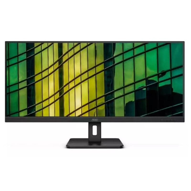 Monitor led 34" aoc u34e2m wide quad hd 3440x1440p 4ms classe