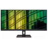 Monitor led 34" aoc u34e2m wide quad hd 3440x1440p 4ms classe