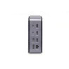 Dockingstation digitus usb 4.0/8k/tipo-c/14porte/grigio/nero