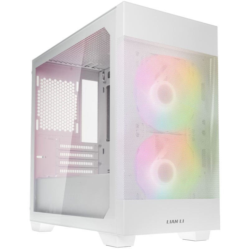 Case pc lian li lancool 205m mesh micro-atx bianco [lancool 205m