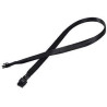 Cavo silverstone 8-pin eps a 8-pin pcie nero [sst-pp11]