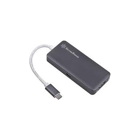 Adattatore usb hdmi silverstone sst-ep14c usb 3.1 typo-c
