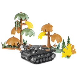 Modellino cobi klocki collezione storica carro armato panzer ii ausf.