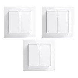 Interruttore senic gira friends of hue bianco 3pz [100157]