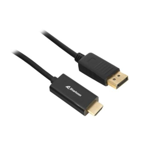 Cavo adattatore sharkoon displayport 1.2 a hdmi 4k full hd 1080px