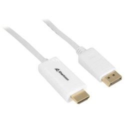 Cavo adattatore sharkoon displayport 1.2 a hdmi 4k full hd 1080px