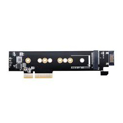 Scheda adattatore silvstone sst-ecm28 sata m.2 ssd a pcie 1u